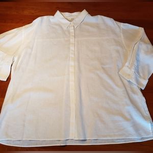 Uniqlo Summer Shirt  Size XL. Cream